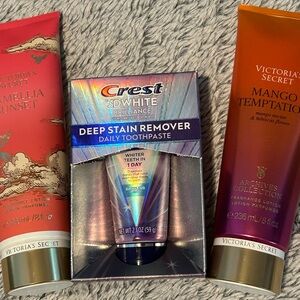 Victoria's Secret Camellia Sunset & Mango Temptation Lotion Duo bundle New